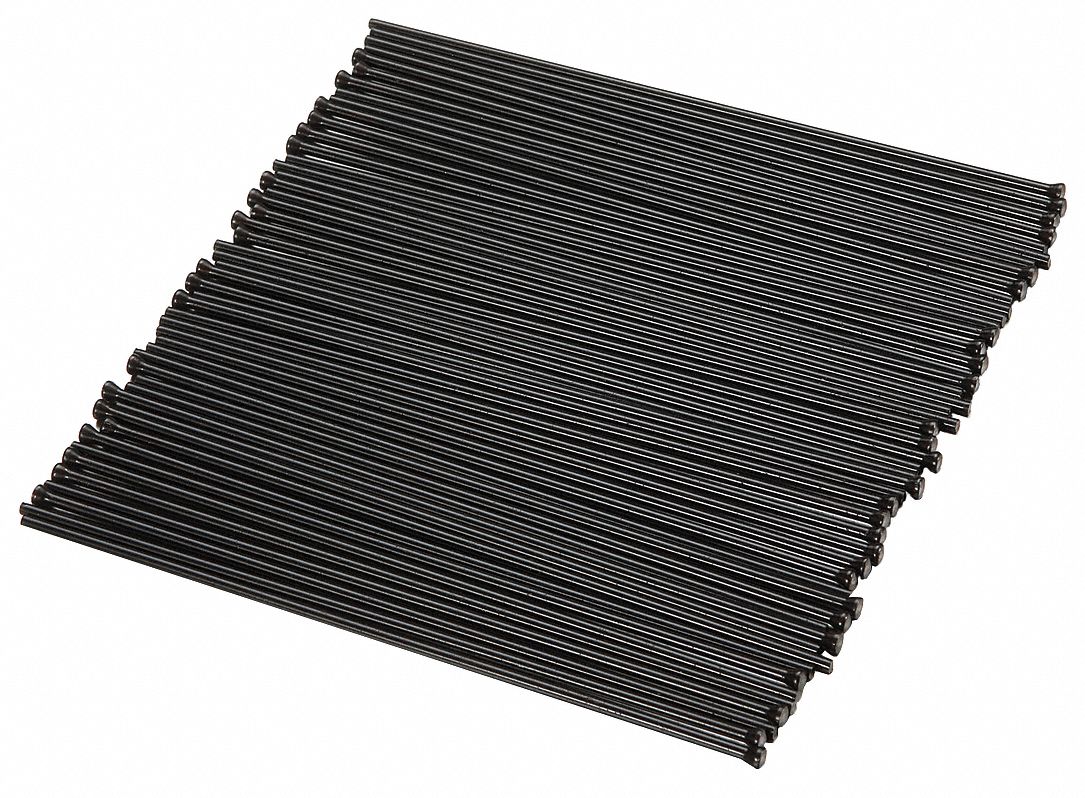 SCALER NEEDLE SET, 1/8 IN NEEDLE DIAMETER, 7 IN NEEDLE L, STEEL, 19 NEEDLES