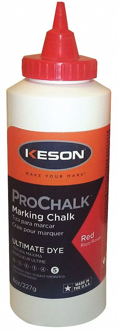 Marking Chalk Refill,Red,8 Oz 8R 52837006106 eBay