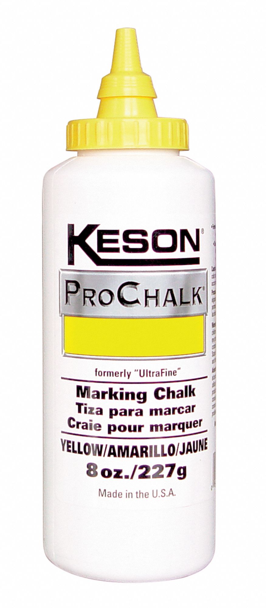 MARKING CHALK REFILL,YELLOW,8 OZ