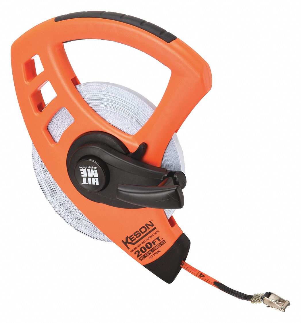 MEASURING TAPE,ENGINEERS,200 FT,OPE