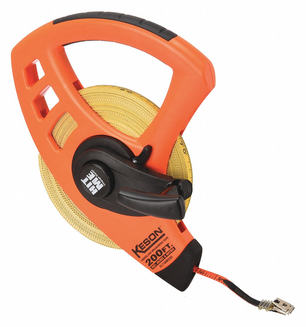 METRE A RUBAN 200PI OUVERT PO/MM