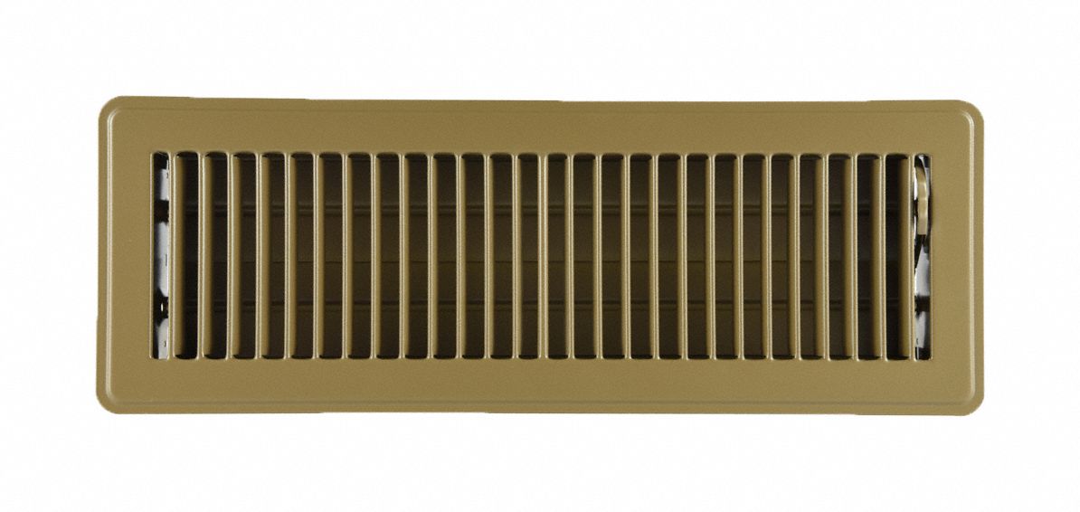 Floor Register 4x14 Brown