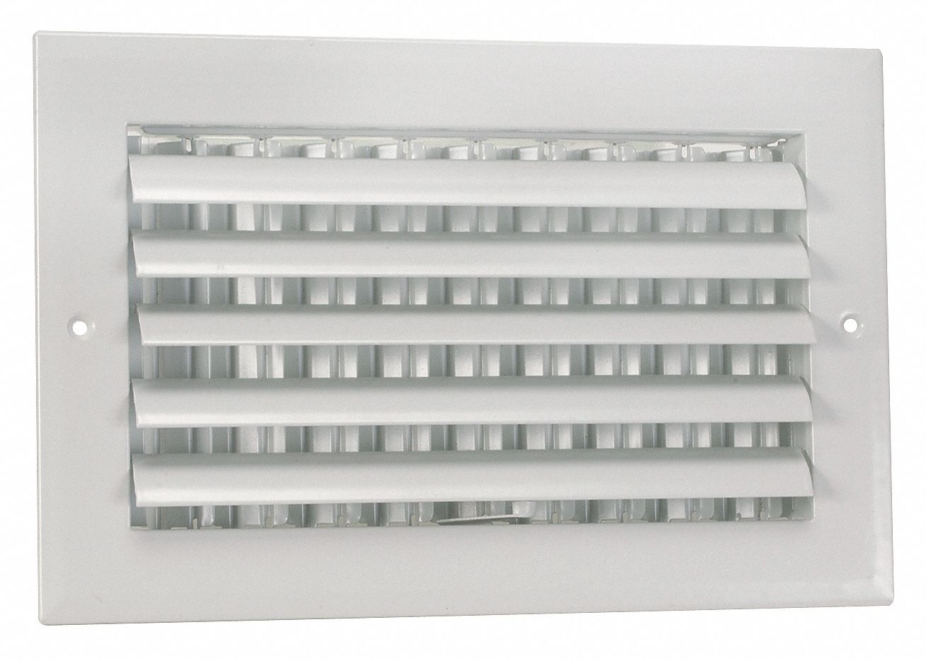 Grainger Approved Sidewall Ceiling Register 1 Way Adjustable