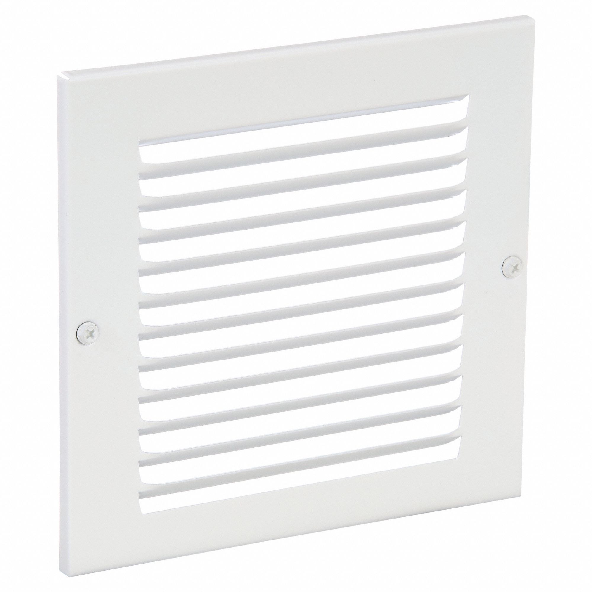 RETURN AIR GRILLE,6X6 IN,WHITE