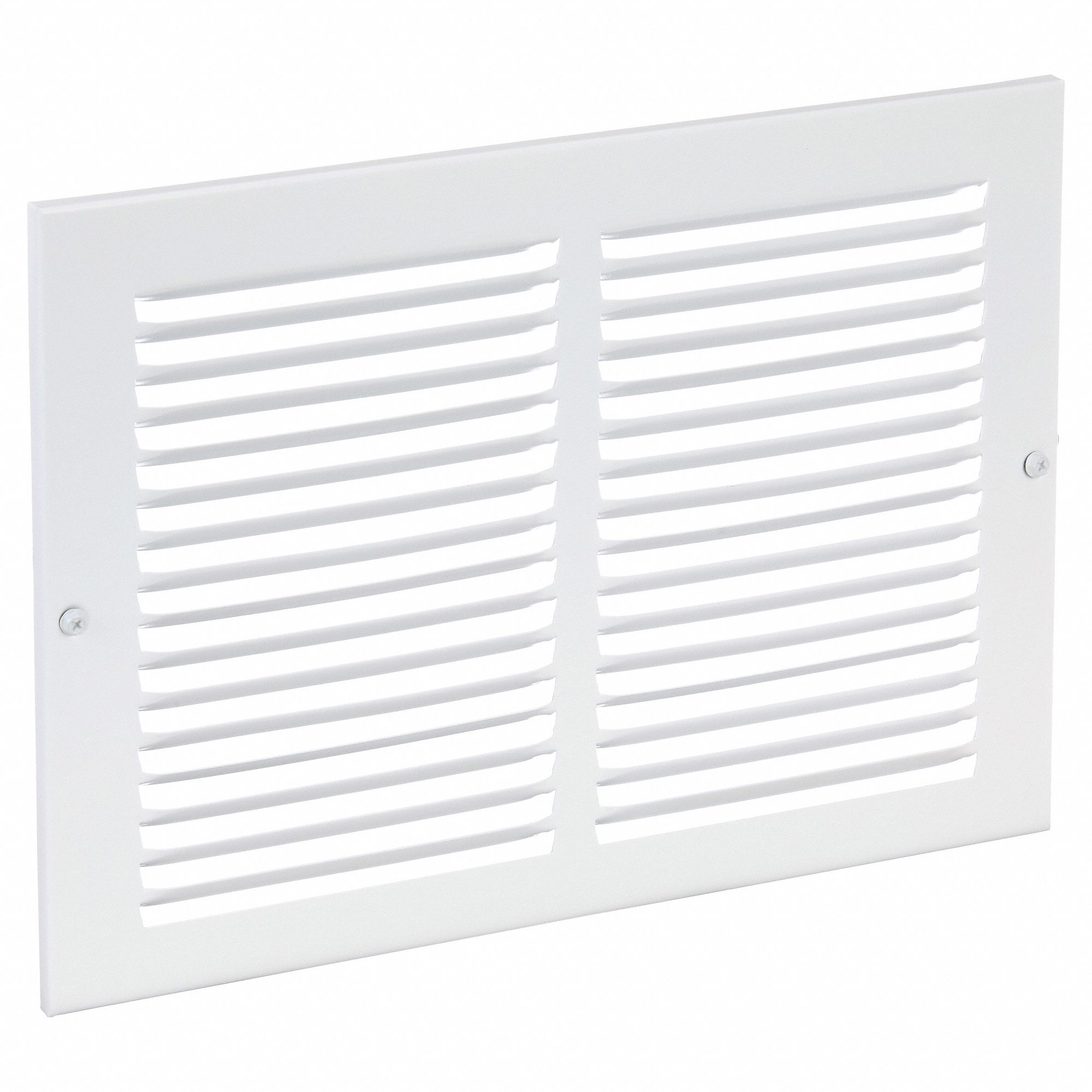 RETURN AIR GRILLE,8X12 IN,WHITE