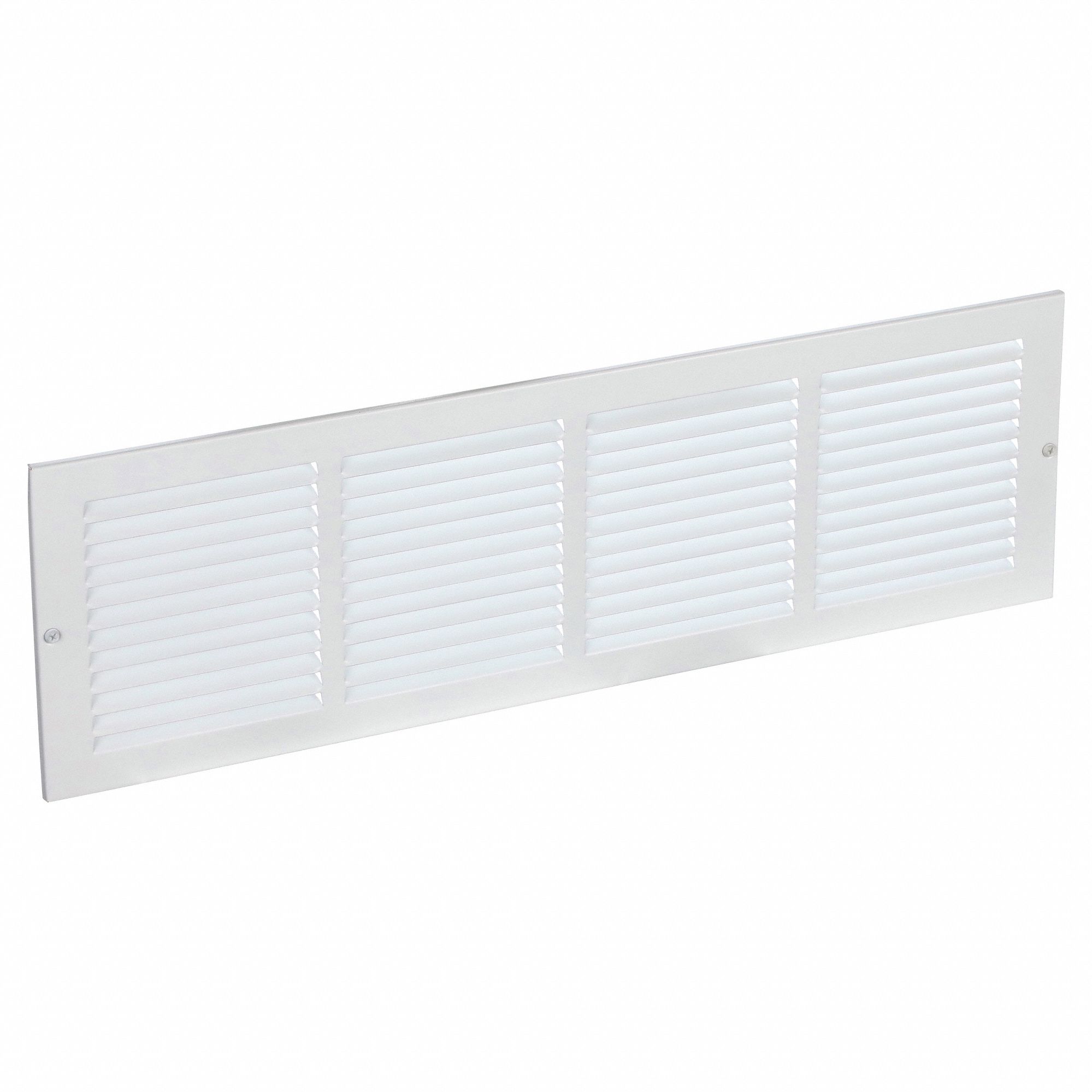 Louvered Grille, White, Return Air Grille - 4MJP1|4MJP1 - Grainger