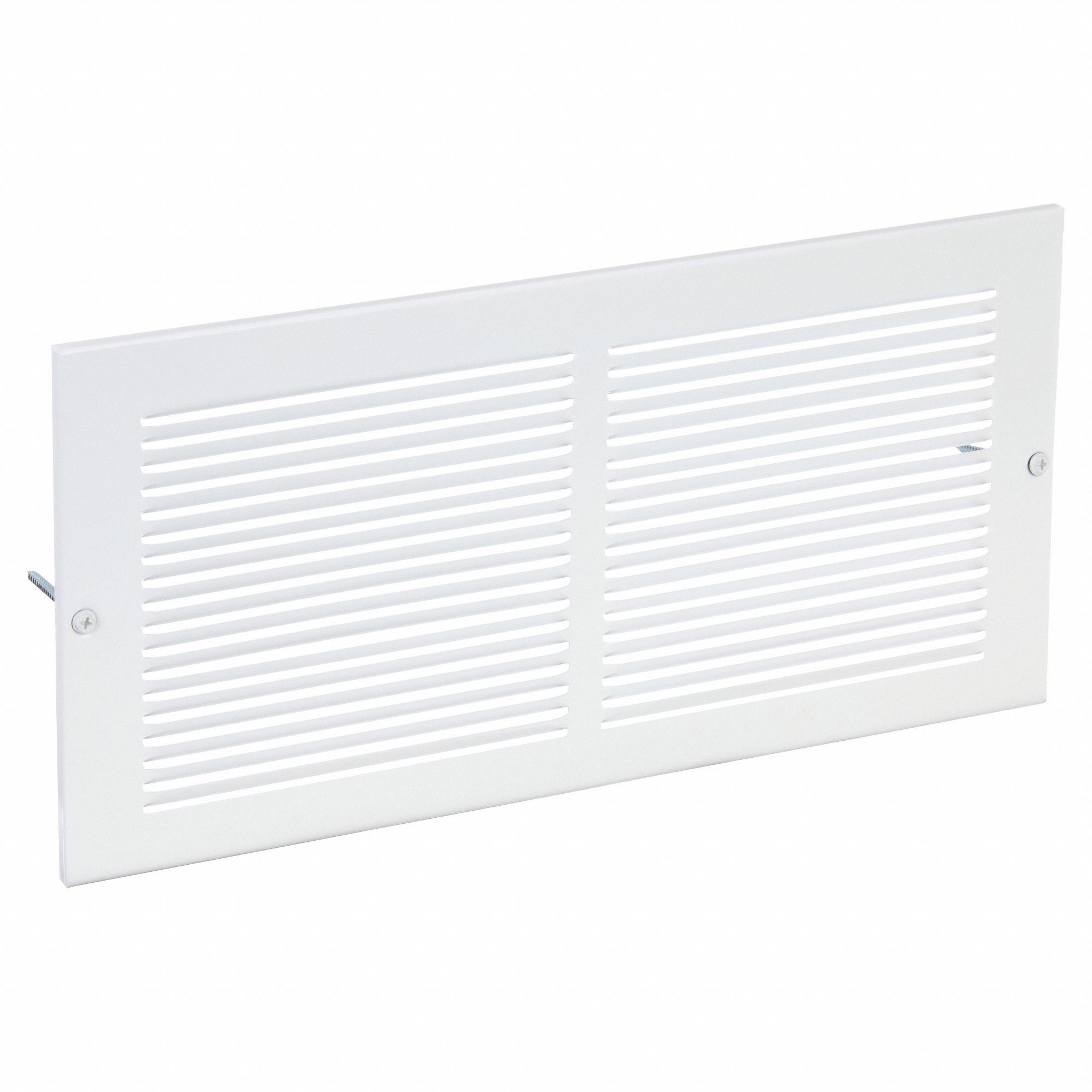 RETURN AIR GRILLE,6X14 IN,WHITE