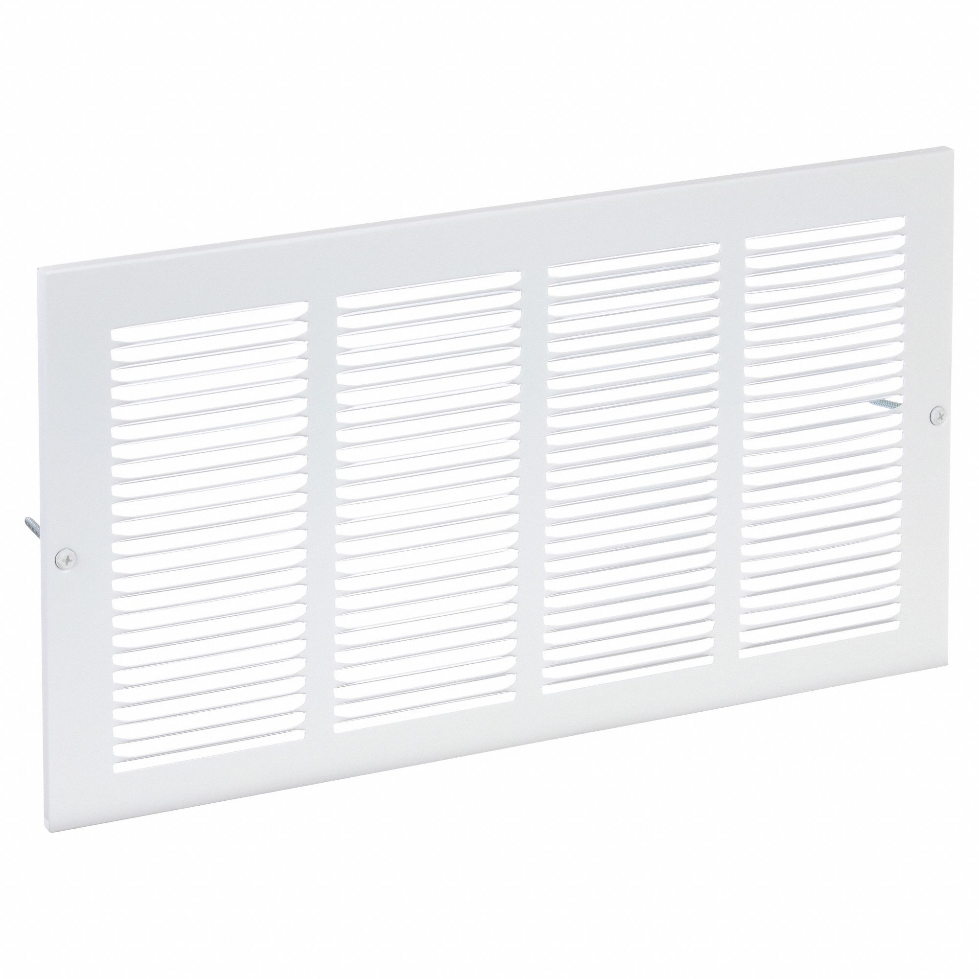 RETURN AIR GRILLE,8 X16 IN,WHITE