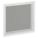 RETURN AIR GRILLE, PERFORATED, WHITE, POWDER COATED, STEEL, 23¾ X 23¾ IN, CEILING