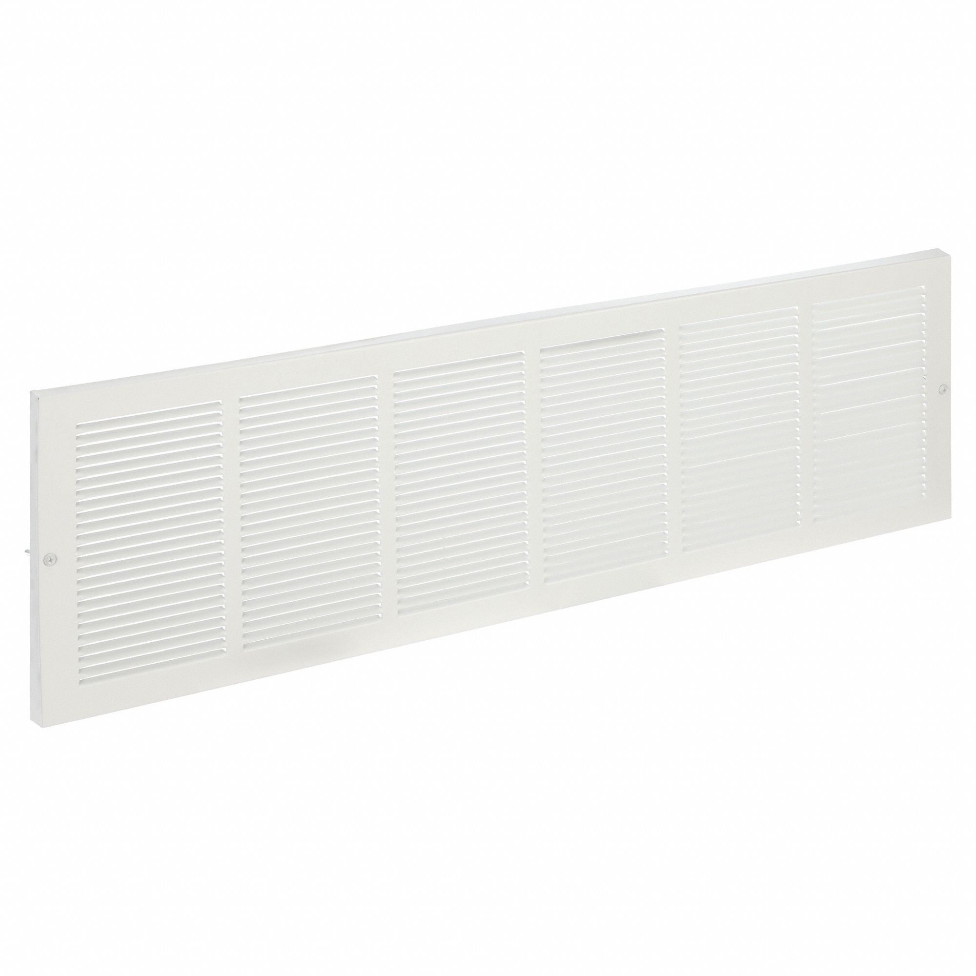 Louvered Grille, White, Return Air Grille - 4MJW5|4MJW5 - Grainger