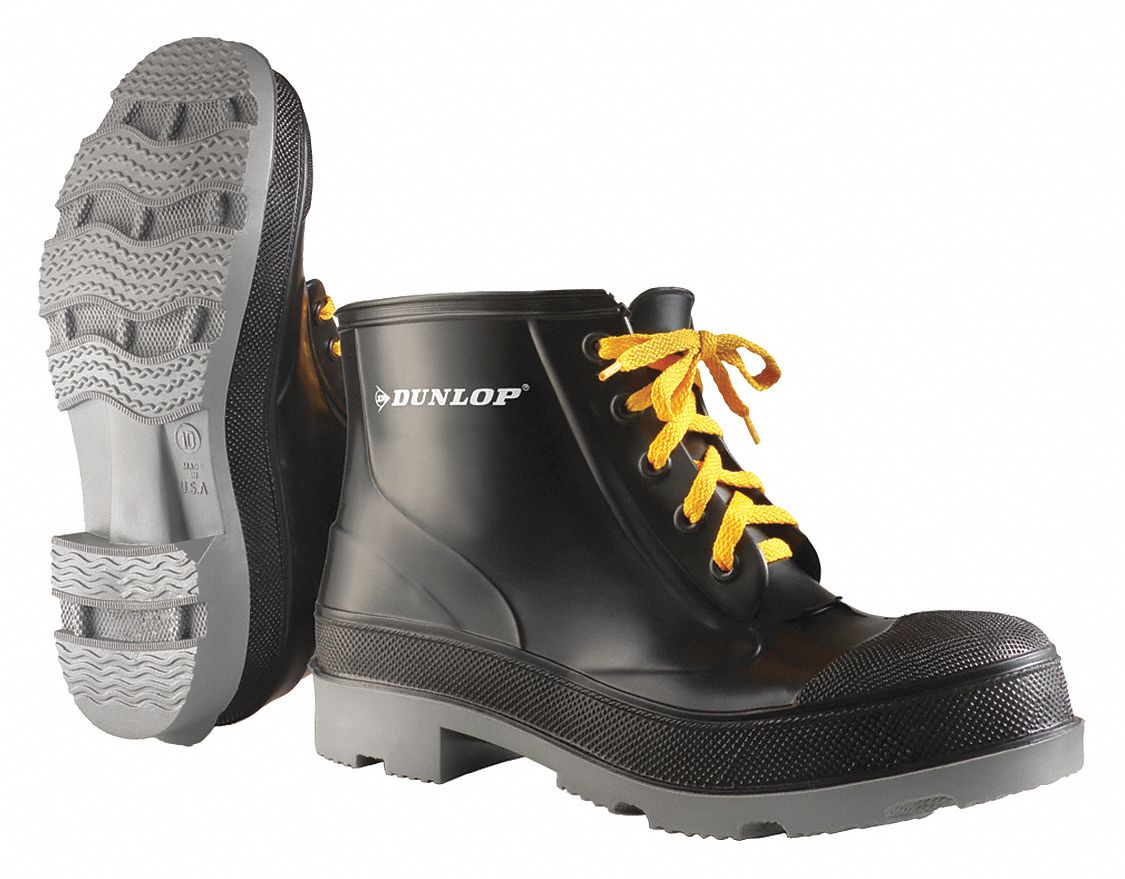 dunlop rubber steel toe boots