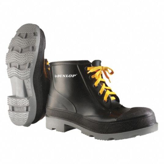 Safety rubber clearance boots steel toe