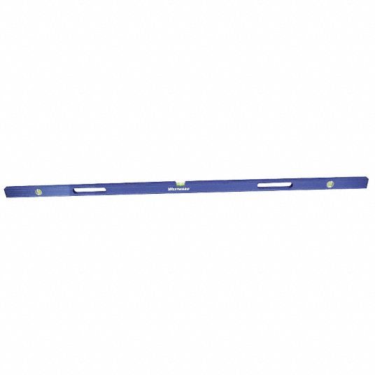 Aluminum Box Level, 96 in Length, Nonmagnetic, Top Read: No - Grainger