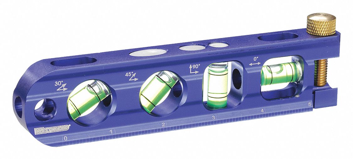 MAGNETIC TORPEDO LEVEL,6 1/4 IN,4 V