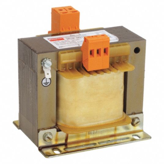 DAYTON Control Transformer: 240V AC/480V AC, 24V AC, Foot, 350 VA VA Rating  - Transformer