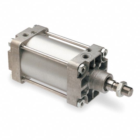 SPEEDAIRE Aluminum ISO-VDMA Interchangeable Metric Pneumatic Cylinder ...