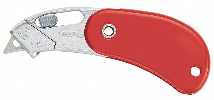 4MUX1 - E5744 Folding Safety Cutter 4 in. Red PK12