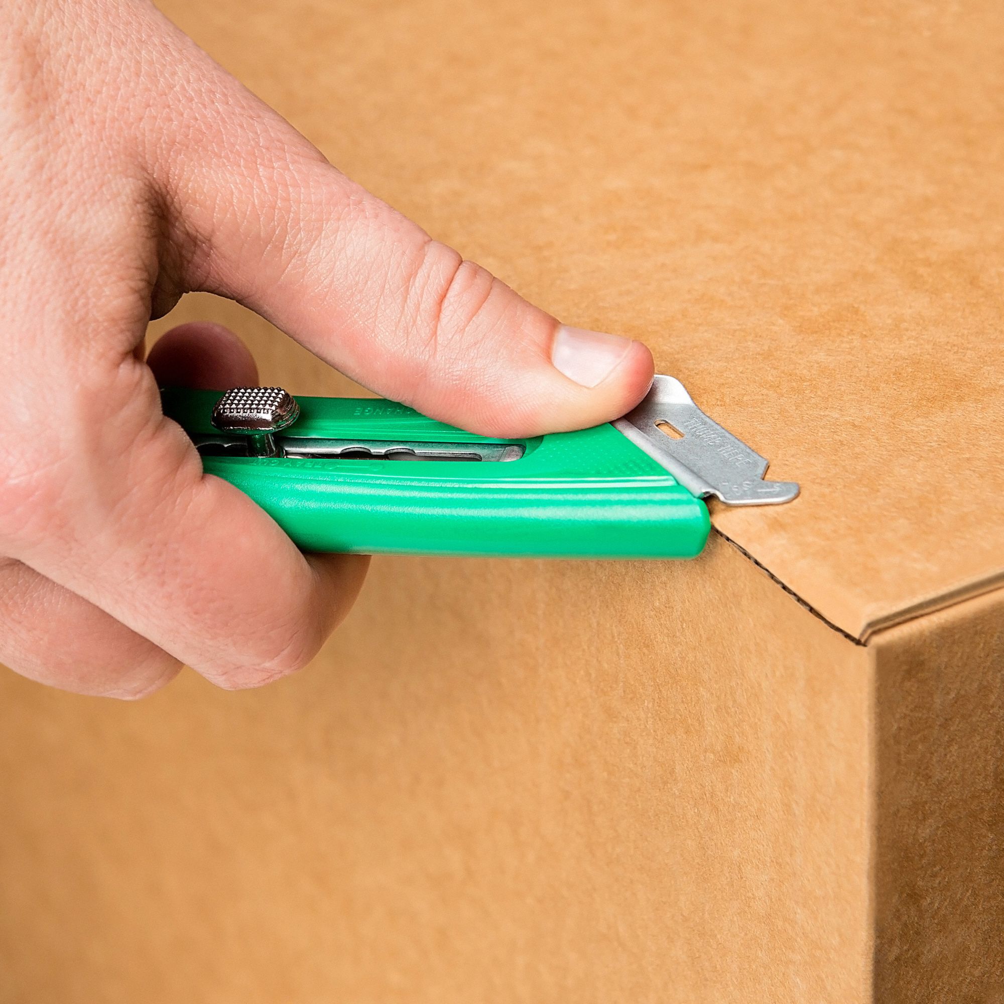 PACIFIC HANDY CUTTER, INC Safety Knife 6 in Overall Lg, Steel Blunt