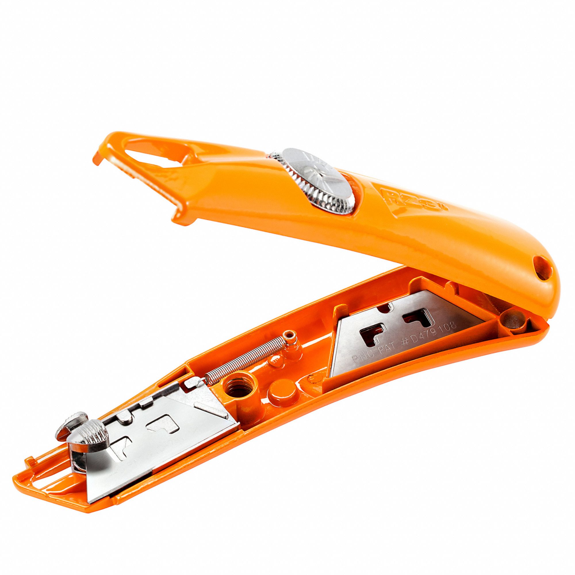 PACIFIC HANDY CUTTER, INC Safety Knife: 6 in Overall Lg, Blunt, Plain ...