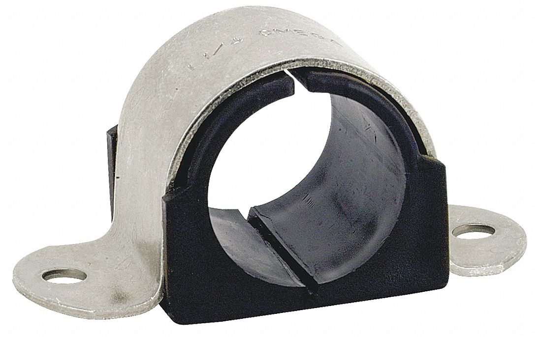 Strap Clamp: 304 Stainless Steel, For 5 in Copper Tube, For 5 1/8 in Max OD