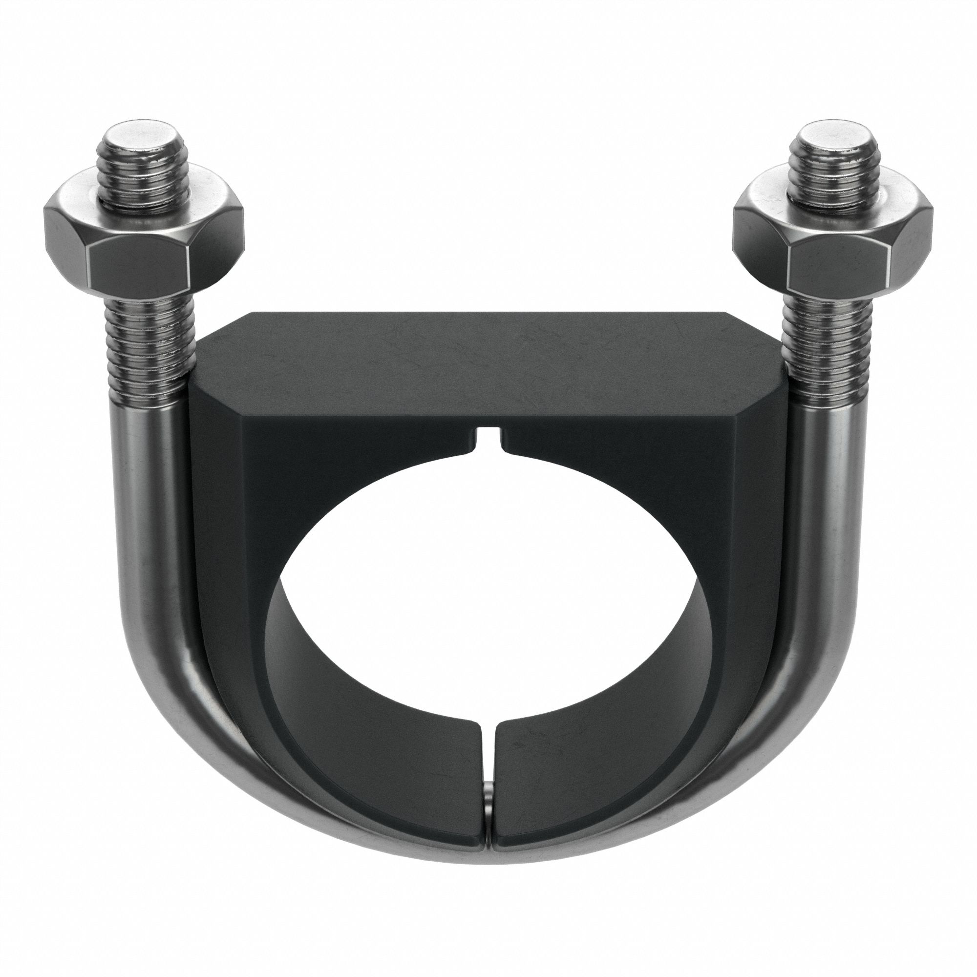 316 Stainless Steel, Plain, Vibration Dampening UBolt 4MWG2UB2PA6