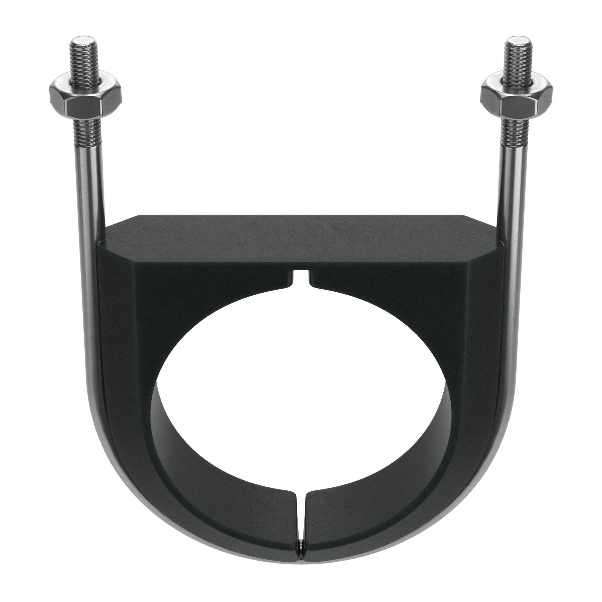 Vibration Dampening UBolt 316 Stainless Steel, Plain, 1/2"13 Thread