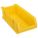 SUPER SIZE BIN, 23⅞ IN OVERALL L, 11 IN X 7 IN, YELLOW, STACKABLE
