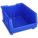 SUPER SIZE BIN, 23⅞ IN OVERALL L, 18¼ IN X 12 IN, BLUE, STACKABLE