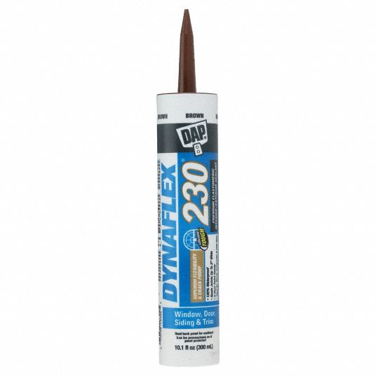 DAP, Dynaflex 230, Brown, Acrylic Latex Elastomeric Sealant 4MY72