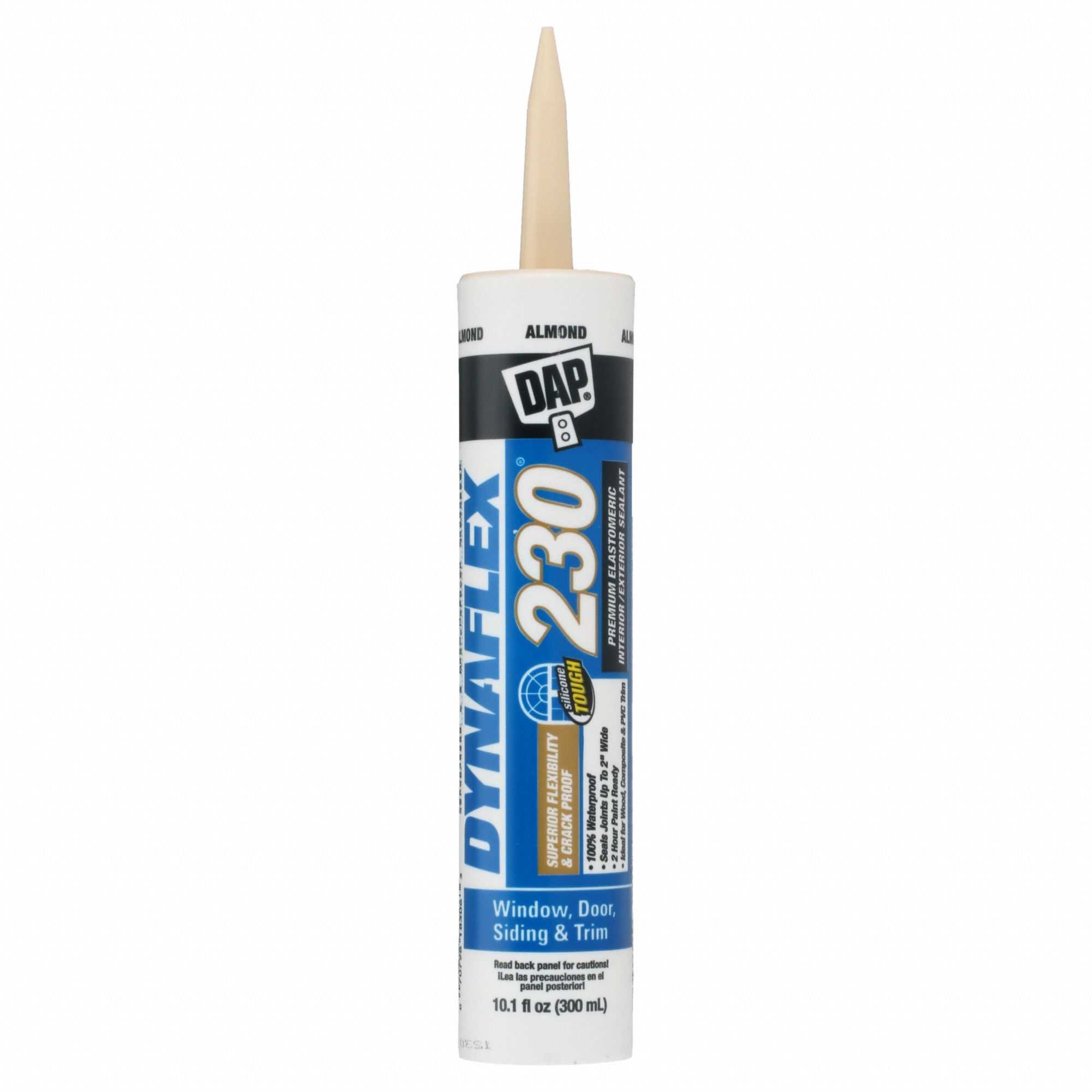 DAP, Dynaflex 230, Almond, Acrylic Latex Elastomeric Sealant 4MY73