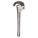 HEAVY-DUTY PIPE WRENCH, ALUMINUM, 2 IN JAW CAPACITY, SERRATED, 14 IN OVERALL L, I-BEAM