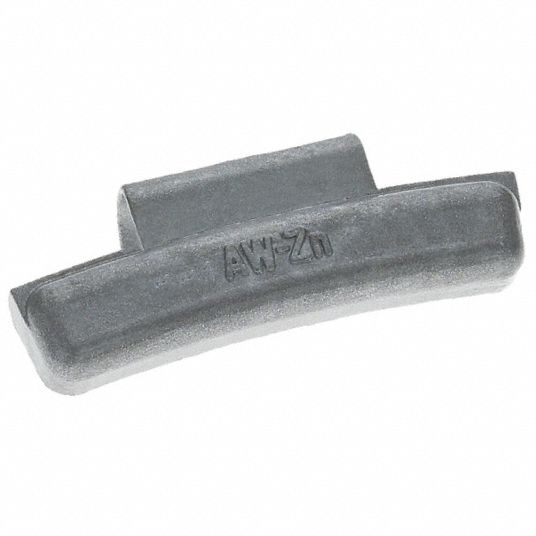 1.385 Zinc ClipOn Wheel Weight; PK25 Grainger