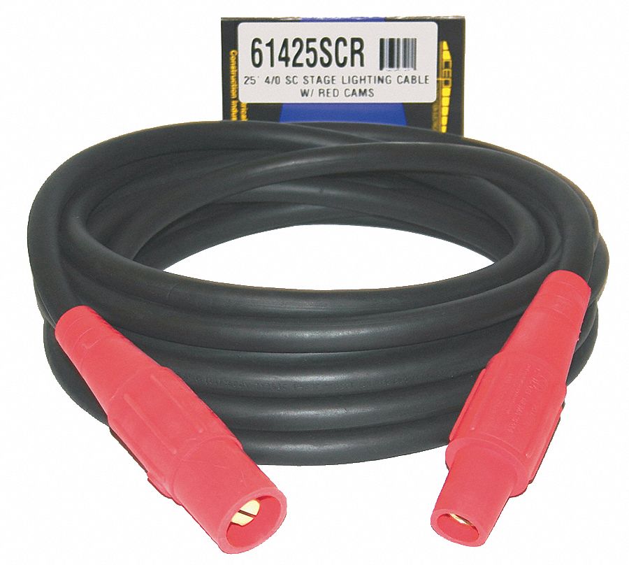 Cam Lock Extension Cord,400A,CL40FR,4/0