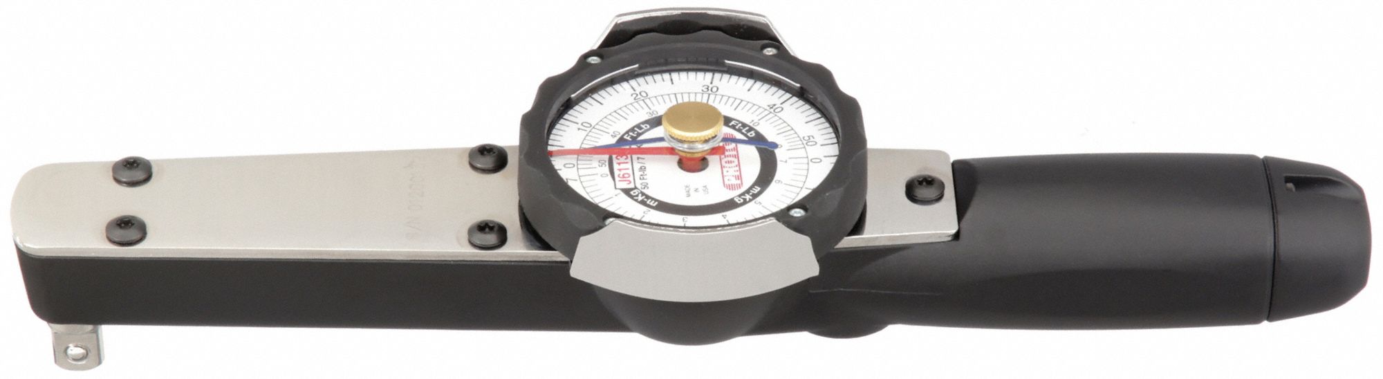 PROTO Dial Torque Wrench 1/4 in Drive Size, 6 to 30 inlb/7 cmkg to