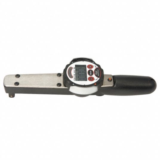 PROTO Electronic Torque Wrench FootPound/InchPound/NewtonMeter, 0.63 to 6.25 ftlb 4NAH6