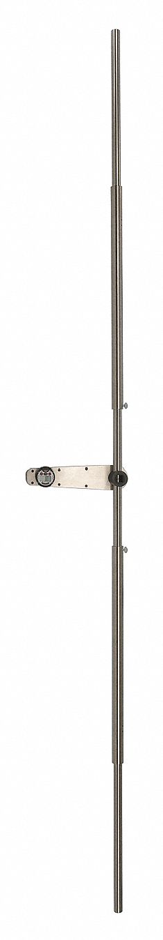 Electronic Torque Wrench: Foot-Pound/Newton-Meter, 200 to 2, 000 ft-lb, 125 in Overall Lg