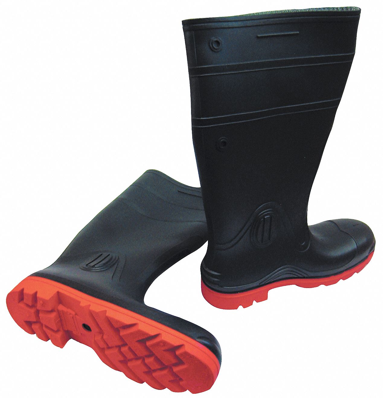 PREMIUM PRO RUBBER Bota Industrial Impermeable de PVC con puntera