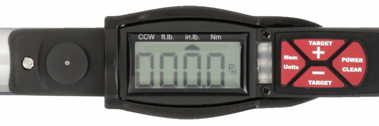 PROTO Electronic Torque Wrench InchPound, Newton Meter, H5 Drive Size