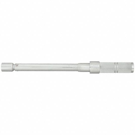 PROTO Interchangeable Head Torque Wrench: Foot-Pound, H5 Drive Size, 16  ft-lb to 80 ft-lb