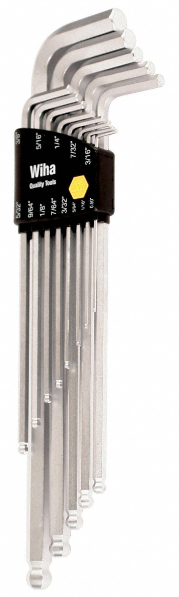 Wiha 369060 °F Allen Wrench Hexagonal Allen Keys Colourful Bright 6 x 184 mm 38 mm 