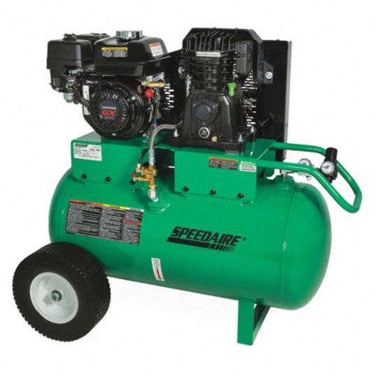 Speedaire 30 Gal 65 Hp Barrel Portable Gas Air Compressor 4nb84