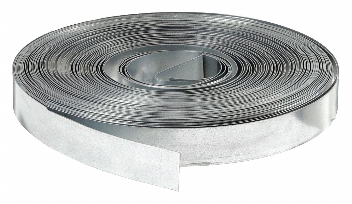 Galvanized Steel, 30 ga, Duct Strapping - 4NCE6|DS-301.5 - Grainger