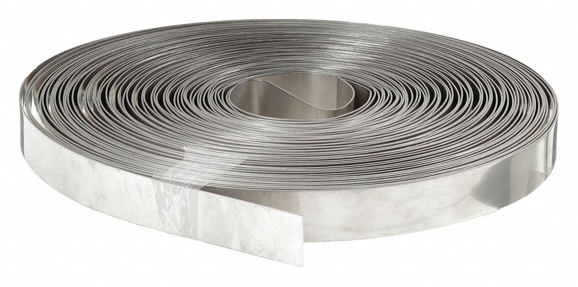 304 Stainless Steel, 20 ga, Duct Strapping - 4NCD9|DSS-201 - Grainger