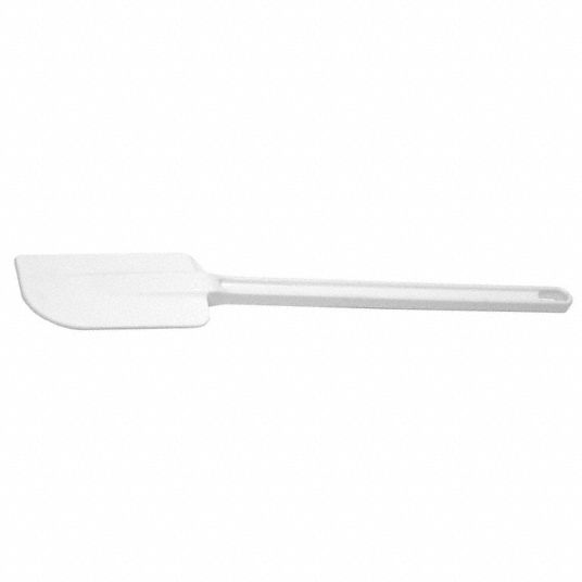 Vollrath 52013 13 1/2 White Plastic Spatula