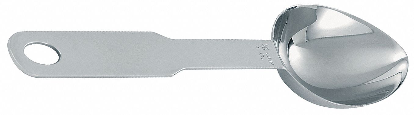 OVAL MEASURING SCOOP,1/8 CUP