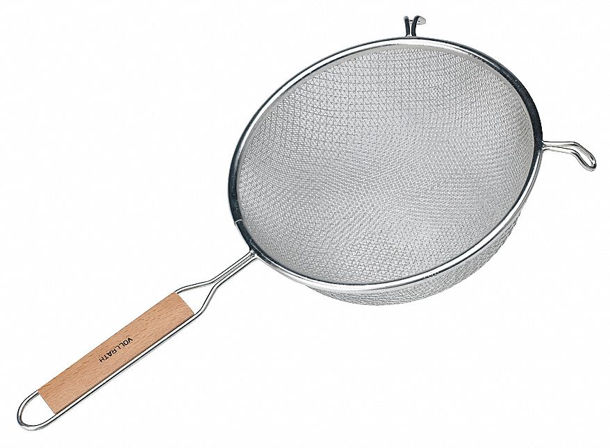 WIRED DOUBLE MESH STRAINER,DIA. 8