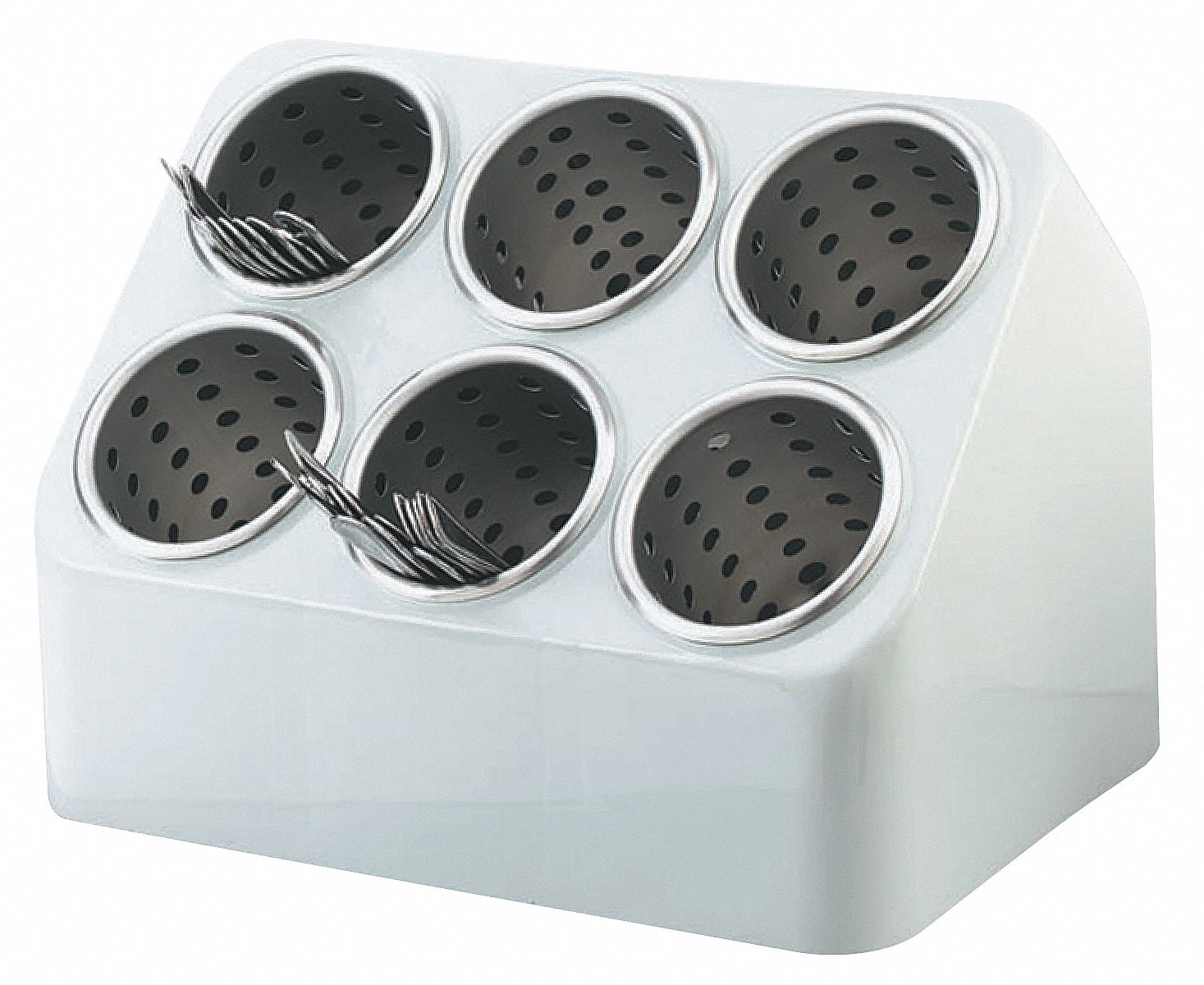 CUTLERY HOLDER, 6 COMPARTMENTS