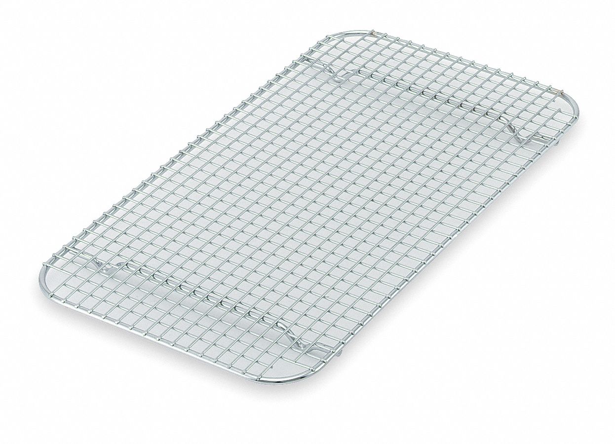 WIRE GRATE,FULL-SIZE,SS,18 X 10 X 3