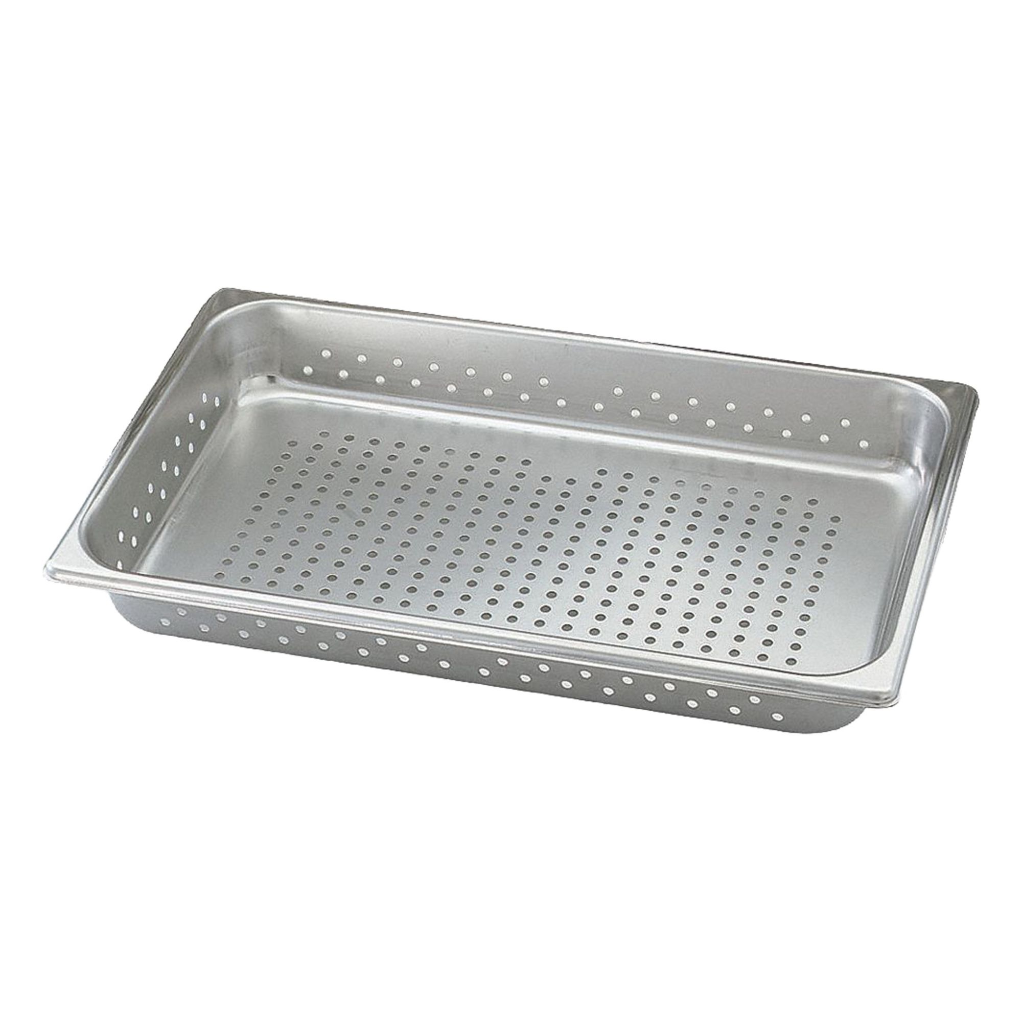 Steam Table Pan: Full Size, Rectangular, 22 ga Gauge, 8.3 qt Capacity, NSF Certified