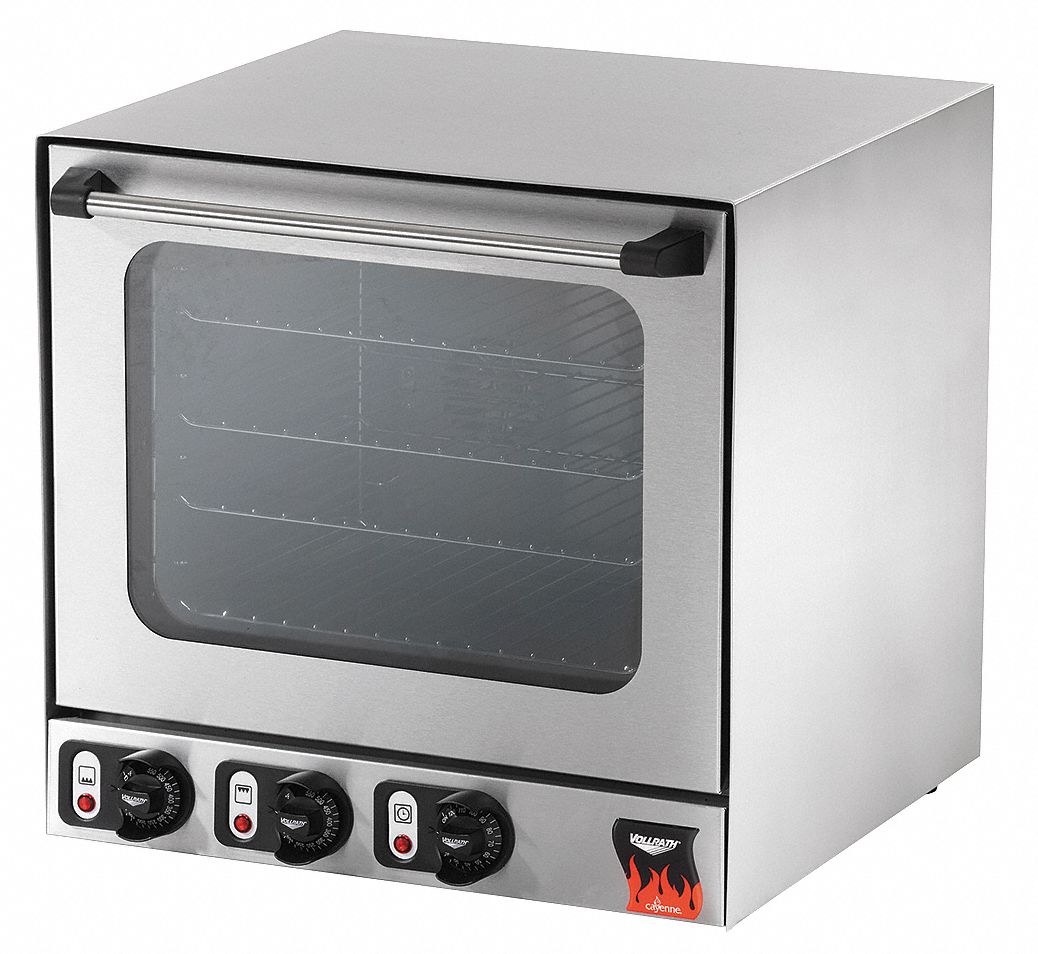 Half Size Oven Size, 4 Shelves, Convection Oven 4NEA740701 Grainger